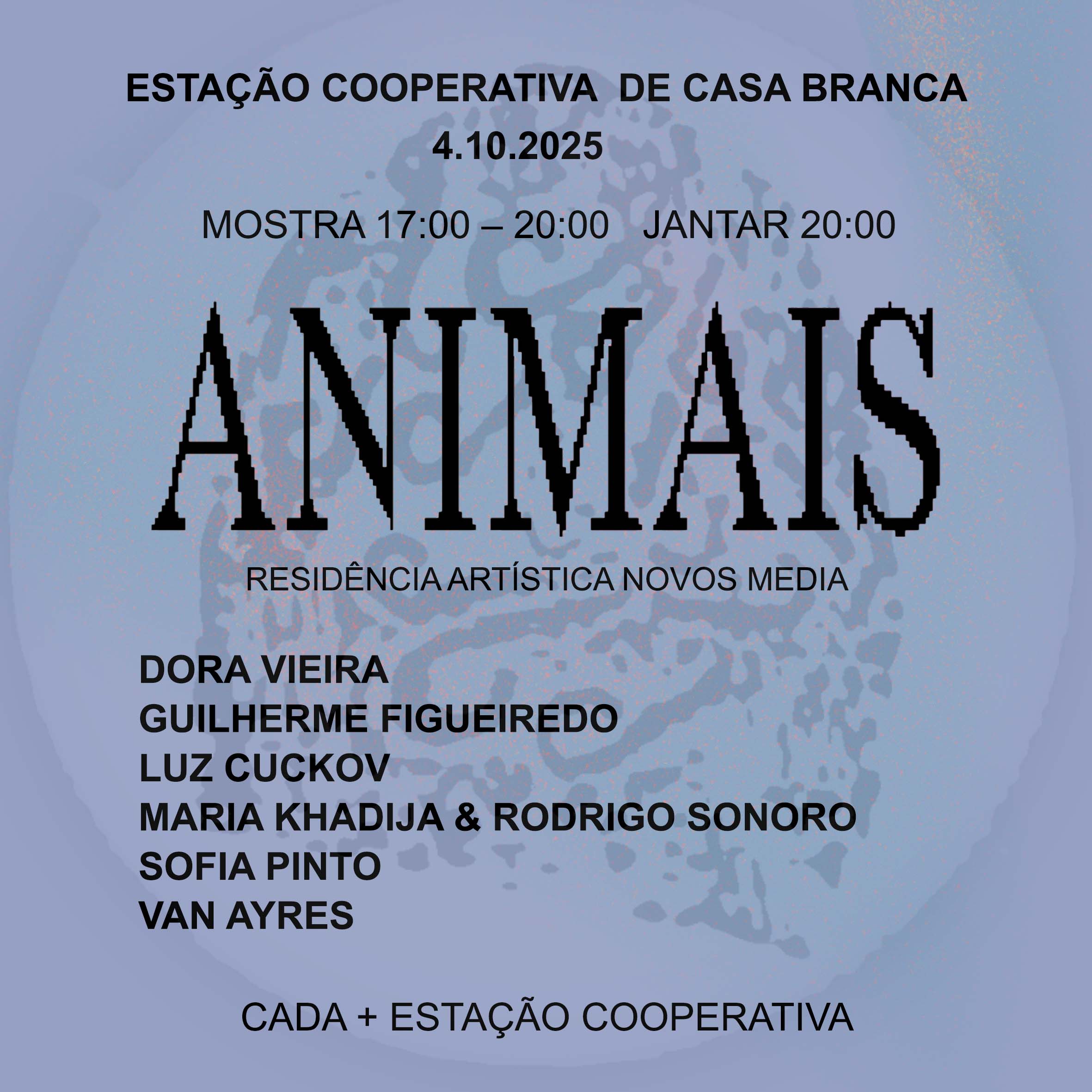 ANIMAIS III Convite Casa Branca